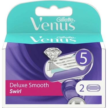 Gillette Venus Swirl Extra Smooth Kadın Yedek Tıraş Bıçağı 2'li x 2