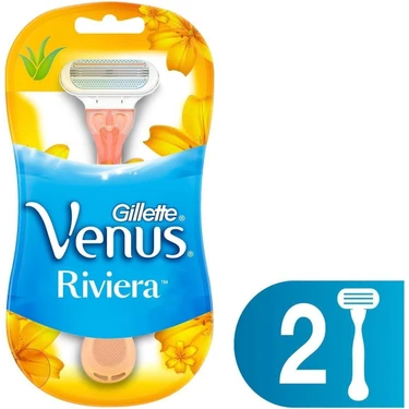 Gillette Venus Gillette Venüs Riviera Kullan At Kadın Tıraş Bıçağı 2'li