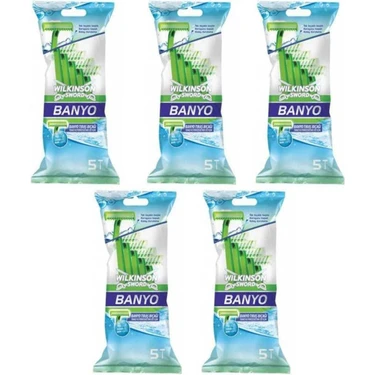 Wilkinson Sword 5'li Banyo Tıraş Bıçağı x 5