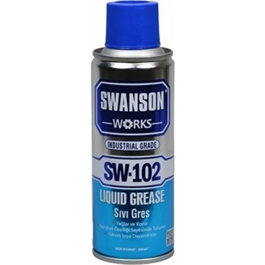 Swanson Works Sıvı Gres Yağı Rulman Dişli Yağlama Zincir Yağlayıcı Sprey 400