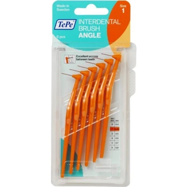 Tepe Arayüz Fırçası Angle Saplı 0.45 Mm -