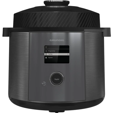 Grundig Çok Amaçlı Pişirici Inox Gri Renk ile Hızlı Isınma Teknolojisi