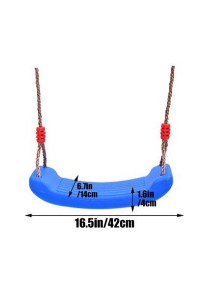 PARKSAN Ekonomik Plastik Salıncak Oturağı Halat Bağlantılı Çocuk Salıncak Oturakları Modelleri