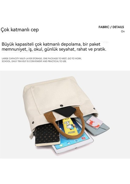 Büyük Kapasiteli Rahat Bez Çanta (Yurt Dışından) modelleri