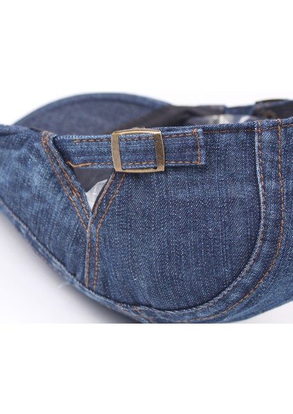 Yıkanmış Denim Ördek Dil Kapağı Güneşlik Bere (Yurt Dışından) modelleri