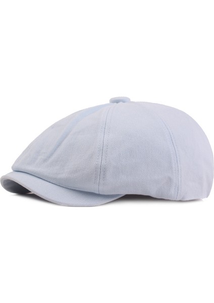 Retro Bere Edebi Sanat Sekizgen Ördek Dili Şapkası (Yurt Dışından)