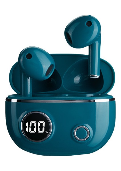 Oloey5 Renk Isteğe Bağlı Güç Göstergesi Bluetooth 5.0 Stereo Kablosuz Spor Kulaklığı (Yurt Dışından)