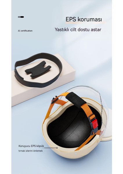 OLOEY3C Sertifikalı Yaz Güneş Korumalı Motosiklet Güvenlik Kaskı Erkekler ve Kadınlar Için (Yurt Dışından)