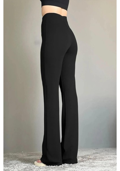 Kadınyüksek Bel Nervür Dikişli Toplarlayıcı Pantolon fırsatları