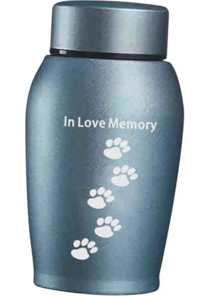 Paslanmaz Çelik Kremasyon Anıtı Urn Son Dinlenme Yeri Urn Kutusu Mavi (Yurt Dışından) indirimleri