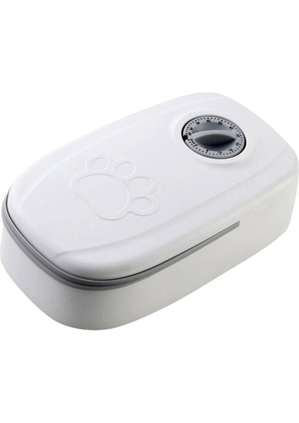 Evcil Hayvanlar Gıda Dağıtıcı Kedi Gıda Konteyneri Tek Yemek Gri (Yurt Dışından) indirimleri