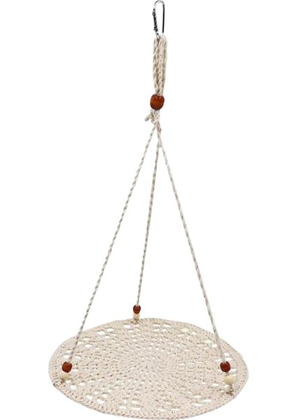 Sürüngen Hammock Swing Asma Yatak Yaz Iguana Sakallı Ejderha Dekor Bej (Yurt Dışından)