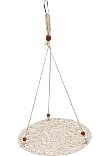 Sürüngen Hammock Swing Asma Yatak Yaz Iguana Sakallı Ejderha Dekor Bej (Yurt Dışından)