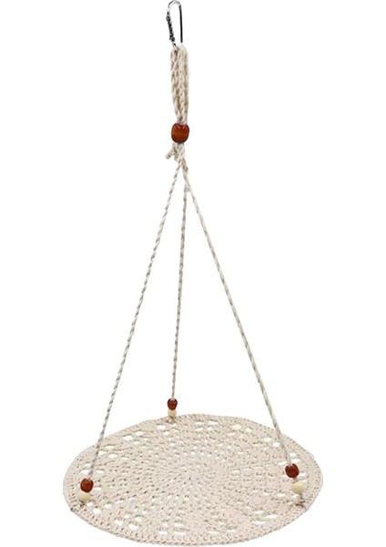 Sürüngen Hammock Swing Asma Yatak Yaz Iguana Sakallı Ejderha Dekor Bej (Yurt Dışından)