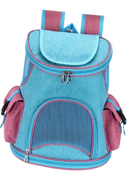 Evcil Taşıyıcı Sırt Çantası Taşınabilir Nefes Alabası Pet Seyahat Çantası Açık Yavru Köpek Açık Mavi 6.6lb (Yurt Dışından) fiyatları