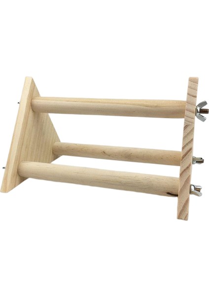 Parrot Play Stant Masa Platformu Gym Stand Table Cockatiels Wood Için Play Sandalyası (Yurt Dışından)