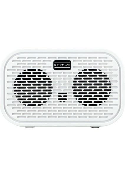 Unıque-Mını Beyaz Şarjlı Bluetooth Masaüstü Gitar Amfisi