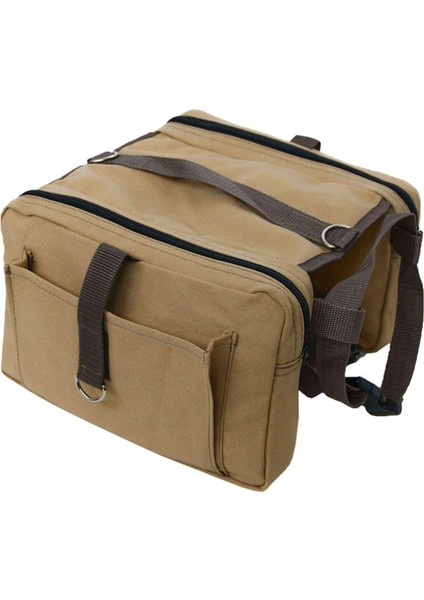 Köpek Yürüyüşü Sırt Çantası Dayanıklı Eyer Çanta Sırt Çantası Saddle Çantası Yan Cep (Yurt Dışından) fırsatları