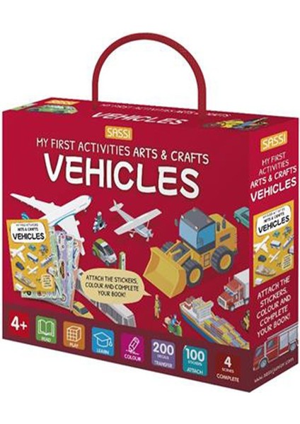 My Fırst Actıvıtıes Arts And Crafts - Vehıcles
