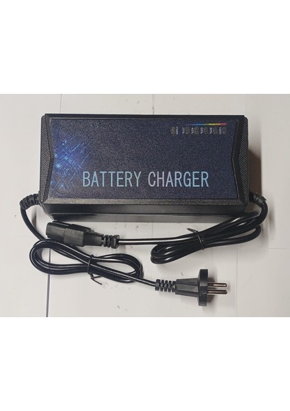 72V -20 Ah Dijital E-Bike Şarj Aleti (Dijital Göstergeli) 6AKÜLÜ