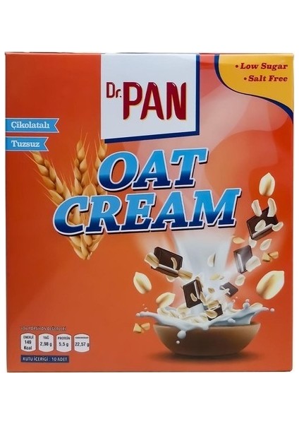 Oat Cream Çikolatalı Yulaf Kreması 3 x 400 gr