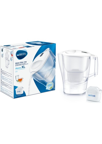 BRITA Aluna XL Filtreli Su Arıtmalı Sürahi - Beyaz