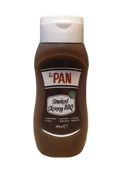 Smoked Skinny Bbq Şeker Ilavesiz Enerjisi %80 Azaltılmış Tütsü Aromalı Barbekü Sos 260 gr