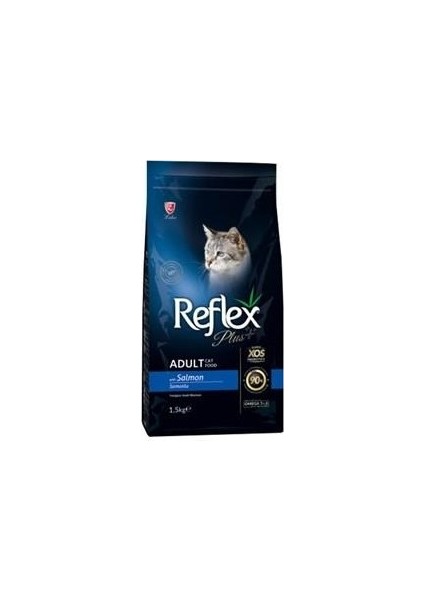 Reflex Plus Somonlu Yetişkin Kedi Maması 1.5kg