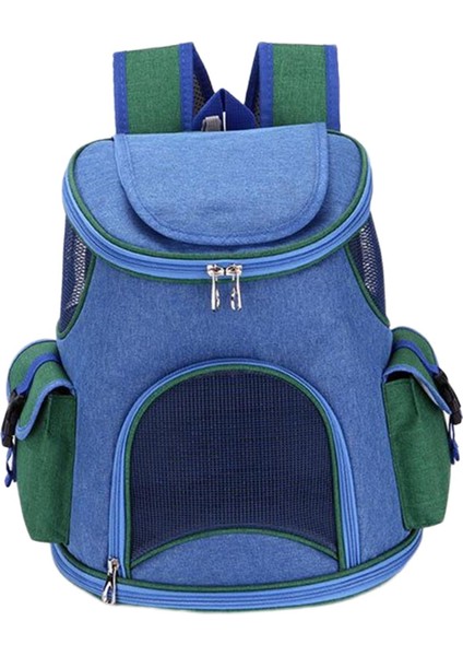 Pet Tyıcı Sırt Çantası 2 Yan Çanta Tma Çantalar Köpek Tyıcıları Kedi Köpek Evcil Hayvanlar Koyu Mavi 6.6Lb (Yurt Dışından) fırsatları