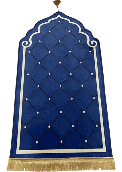 Seyahat Dua Halı Koleksiyon Eid Yumuşak Halı Mevcut Mavi 60CMX110CM (Yurt Dışından)