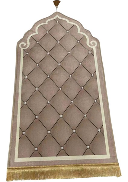 Seyahat Dua Halı Koleksiyon Eid Yumuşak Halı Mevcut Kahve 80CMX120CM (Yurt Dışından)