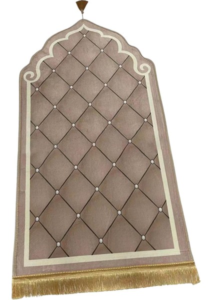 Seyahat Dua Halı Koleksiyon Eid Yumuşak Halı Mevcut Kahve 80CMX120CM (Yurt Dışından)