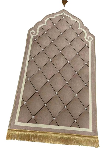 Seyahat Dua Halı Koleksiyon Eid Yumuşak Halı Mevcut Kahve 80CMX120CM (Yurt Dışından)