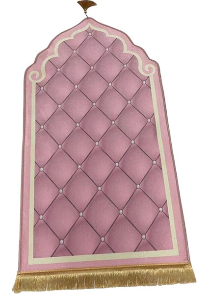 Seyahat Dua Halı Koleksiyon Eid Yumuşak Halı Mevcut Pembe 80CMX120CM (Yurt Dışından)