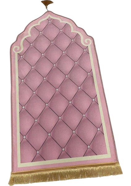 Seyahat Dua Halı Koleksiyon Eid Yumuşak Halı Mevcut Pembe 80CMX120CM (Yurt Dışından)