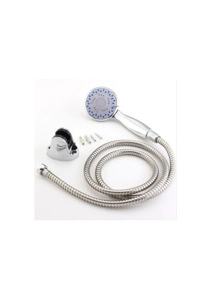 Duş Başlığı + Duş Hortumu Seti Banyo Duş Takımı Fonksiyonlu