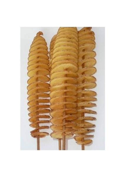 Çubukta Patates Çubukları Bambu 1. Kalite 1000 Adet 5 mm (Kalınlık)