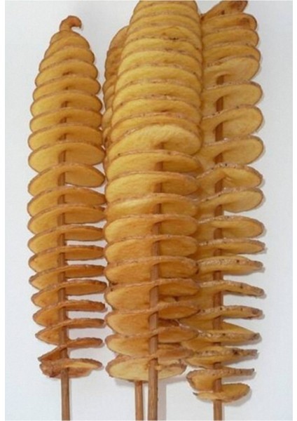 Çubukta Patates Çubukları Bambu 1. Kalite 1000 Adet 5 mm (Kalınlık)