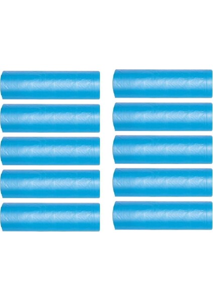 Battal Boy Çöp Torbası 75X90 cm 10 Lu Rulo x 10 Paket = 100 Adet