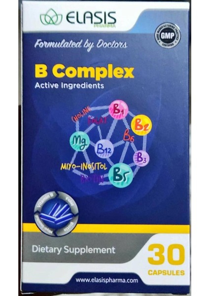 Active B Complex 30 Kapsül