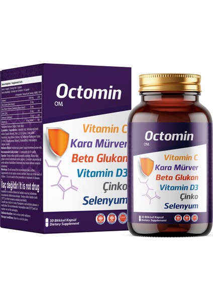 - Vitamin C, Betaglukan, Kara Mürver, Vitamin D, Selenyum, Çinko