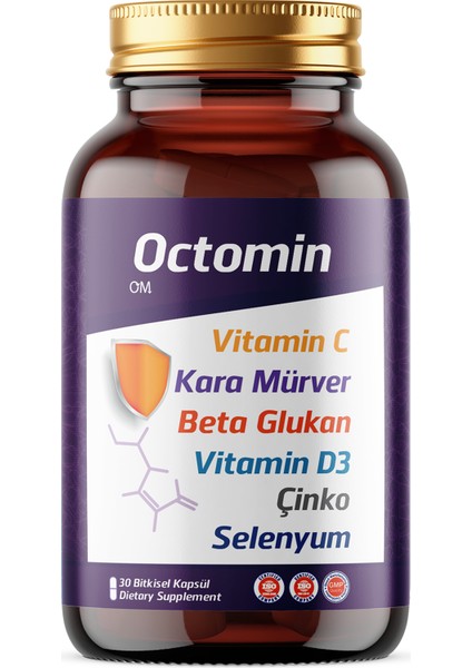 - Vitamin C, Betaglukan, Kara Mürver, Vitamin D, Selenyum, Çinko