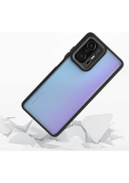 Xiaomi Redmi Note 12 Pro 4g Kılıf Flora Sert Silikon Arkası Cam Şeffaf Siyah fiyatları