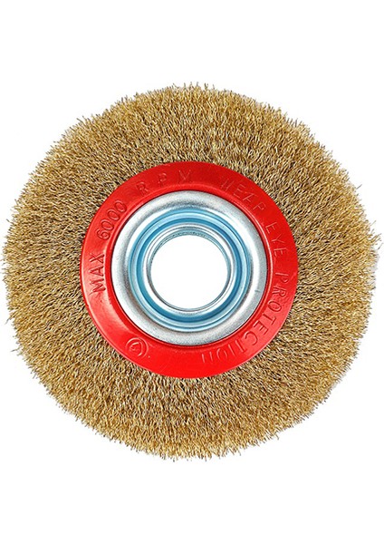 Daire Tel Fırça Sarı 200MM