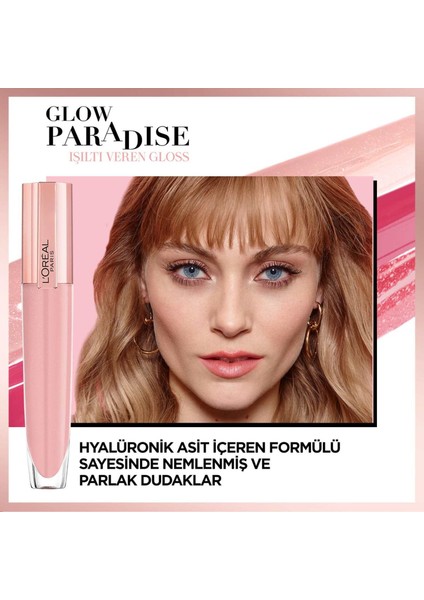 L'Oréal Paris Glow Paradise Balm In Gloss - Işıltı Veren Parlatıcı 410 I Inflate