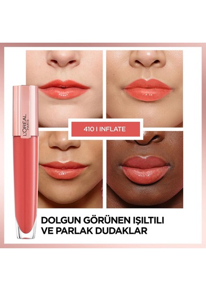 L'Oréal Paris Glow Paradise Balm In Gloss - Işıltı Veren Parlatıcı 410 I Inflate