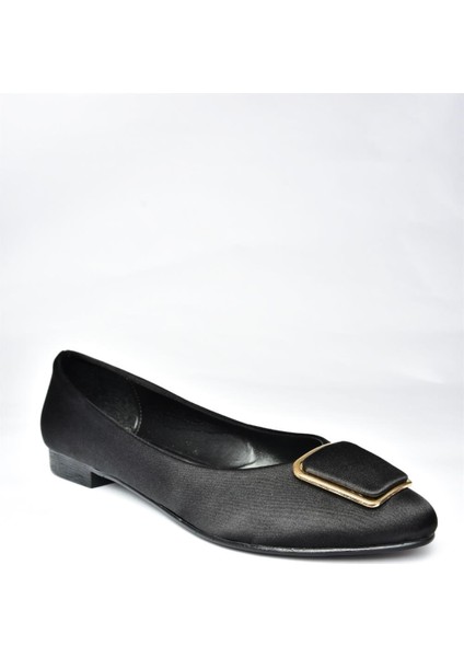 P726776304 Siyah Saten Kumaş Kadın Babet indirimleri