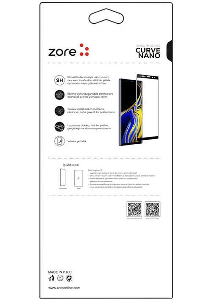 Galaxy S21 Ultra Zore 3D Short Curve Nano Ekran Koruyucu