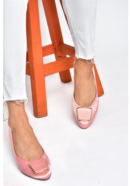 P726776304 Pudra Saten Kumaş Kadın Babet modelleri