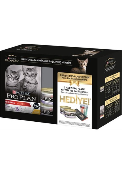 Yavru Kedi Maması Tavuklu 1,5 Kg Hediyeli
